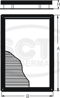 SCT-MANNOL SA 1118 - Филтър купе (поленов филтър) vvparts.bg