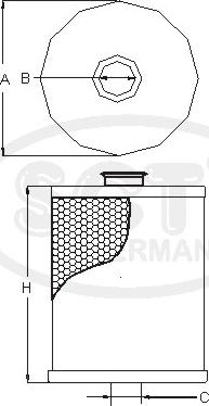 SCT-MANNOL SC 7015 - Горивен филтър vvparts.bg