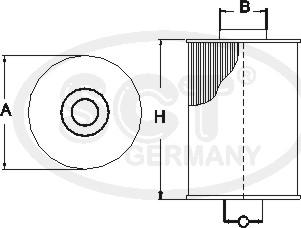 SCT-MANNOL SC 7063 P - Горивен филтър vvparts.bg