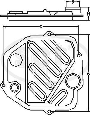 SCT-MANNOL SG 1704 - Хидравличен филтър, автоматична предавателна кутия vvparts.bg