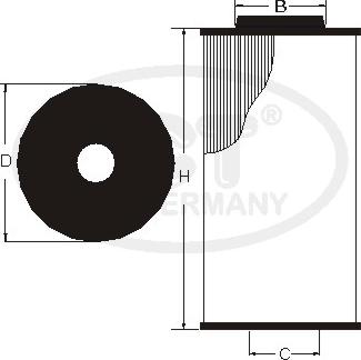 SCT-MANNOL SH 4055 L - Маслен филтър vvparts.bg