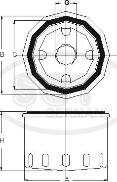 SCT-MANNOL SK 5804 - Горивен филтър vvparts.bg