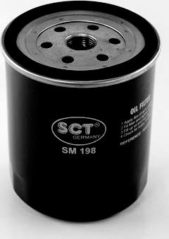 SCT-MANNOL SM 198 - Маслен филтър vvparts.bg