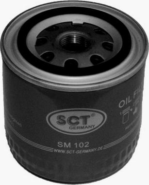 SCT-MANNOL SM 102 - Маслен филтър vvparts.bg