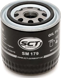 SCT-MANNOL SM 179 - Маслен филтър vvparts.bg