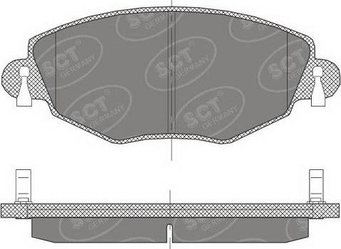 Ferodo FQT1425 - Комплект спирачно феродо, дискови спирачки vvparts.bg