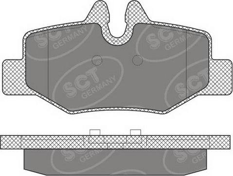 AD 1220.02 - Комплект спирачно феродо, дискови спирачки vvparts.bg