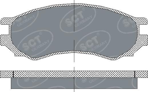 Raicam 14120 - Комплект спирачно феродо, дискови спирачки vvparts.bg