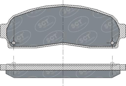 Maxgear 19-3179 - Комплект спирачно феродо, дискови спирачки vvparts.bg