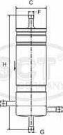 SCT-MANNOL ST 6096 - Горивен филтър vvparts.bg