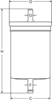 SCT-MANNOL ST 741 - Горивен филтър vvparts.bg