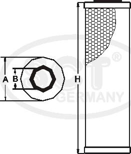 SCT-MANNOL SW 3861 - Филтър за вторичен въздух vvparts.bg