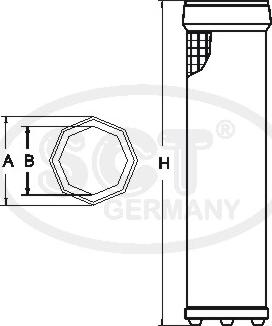 SCT-MANNOL SW 3900 - Въздушен филтър vvparts.bg