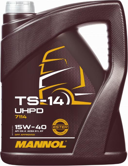 SCT-MANNOL TS-14 UHPD 15W-40 - Двигателно масло vvparts.bg