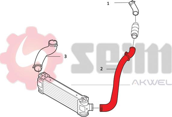 Seim 981806 - Въздуховод за турбината vvparts.bg