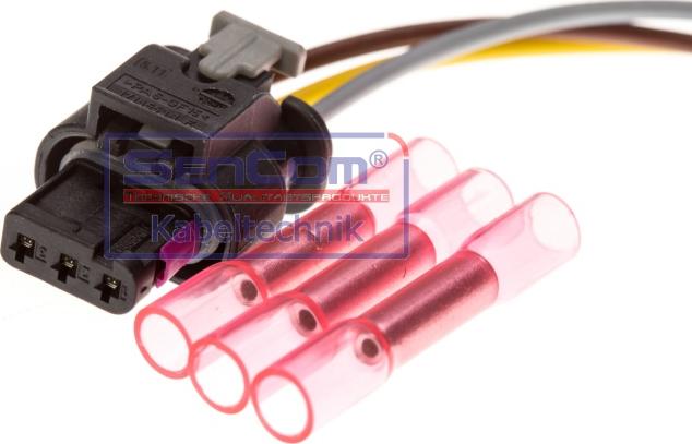 SenCom 10190 - К-кт за ремонт на кабел, датчик ABS vvparts.bg