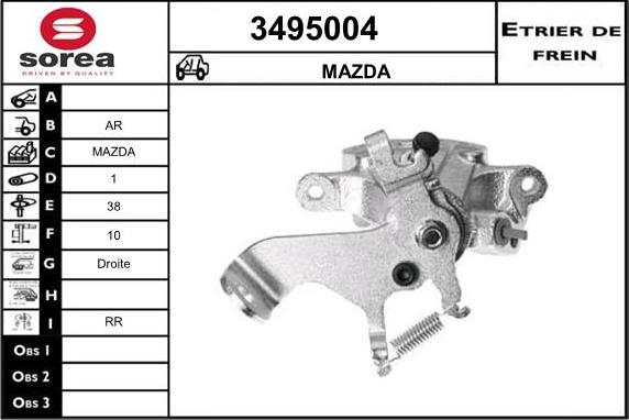 Sera 3495004 - Спирачен апарат vvparts.bg