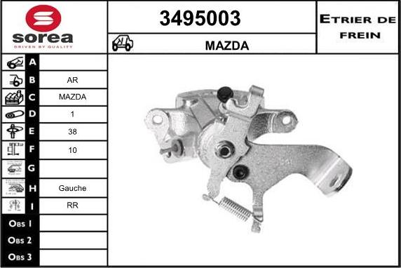 Sera 3495003 - Спирачен апарат vvparts.bg