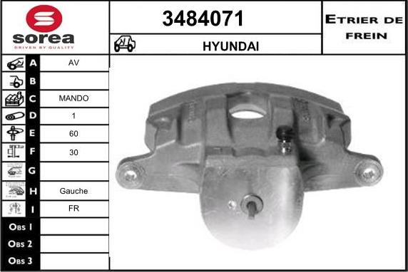 Sera 3484071 - Спирачен апарат vvparts.bg