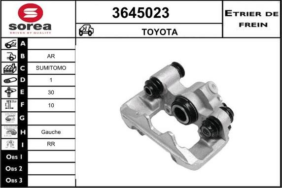 Sera 3645023 - Спирачен апарат vvparts.bg