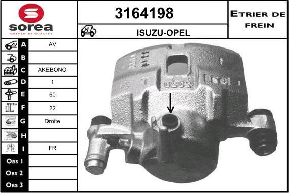 Sera 3164198 - Спирачен апарат vvparts.bg