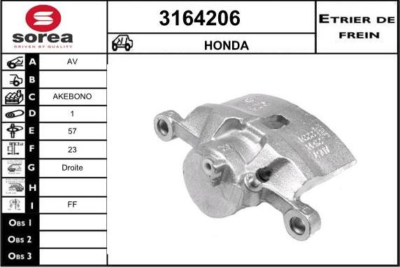 Sera 3164206 - Спирачен апарат vvparts.bg