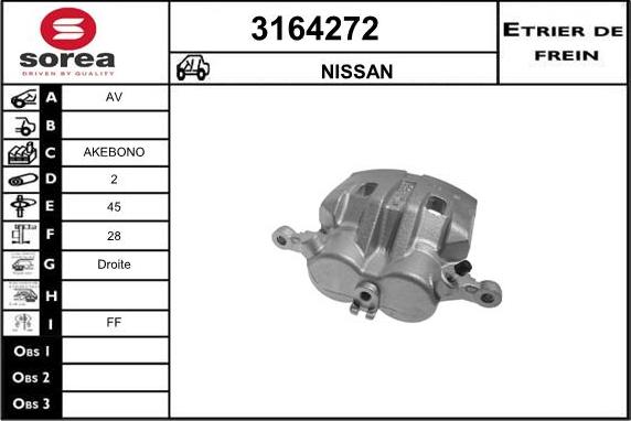 Sera 3164272 - Спирачен апарат vvparts.bg