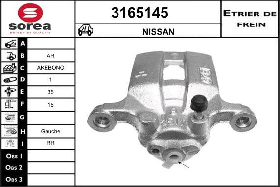 Sera 3165145 - Спирачен апарат vvparts.bg