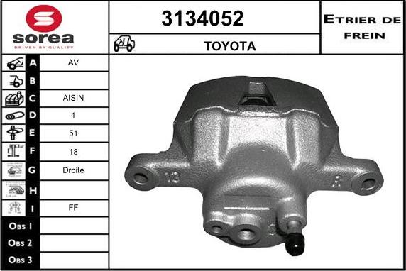 Sera 3134052 - Спирачен апарат vvparts.bg