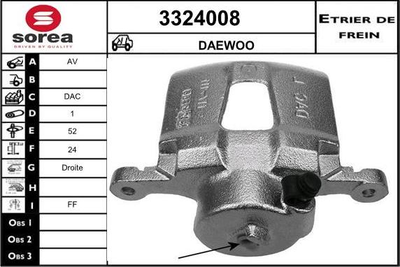 Sera 3324008 - Спирачен апарат vvparts.bg