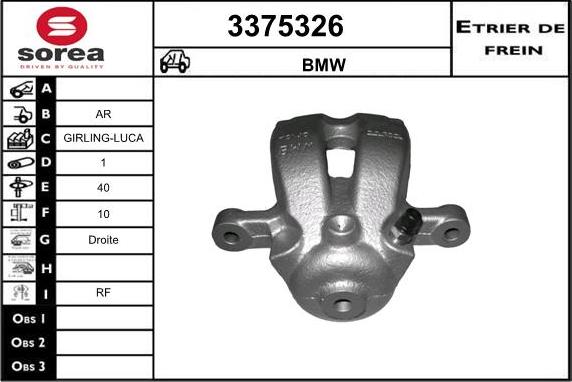 Sera 3375326 - Спирачен апарат vvparts.bg