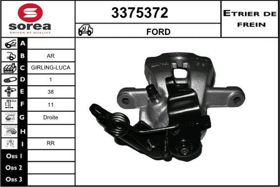 Sera 3375372 - Спирачен апарат vvparts.bg