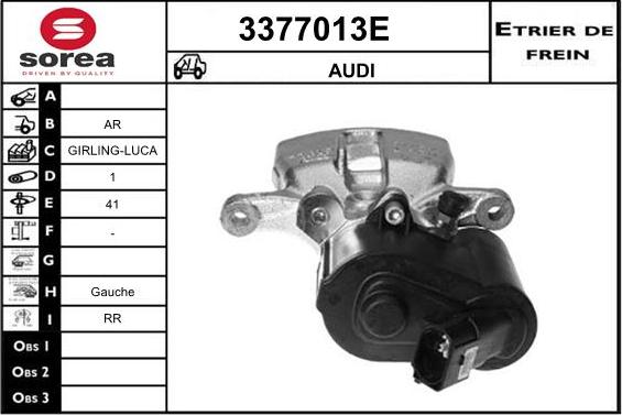 Sera 3377013E - Спирачен апарат vvparts.bg