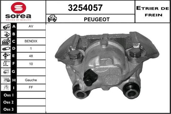 Sera 3254057 - Спирачен апарат vvparts.bg