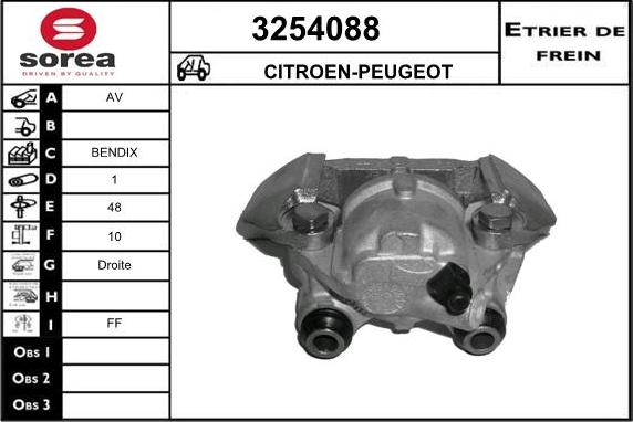 Sera 3254088 - Спирачен апарат vvparts.bg