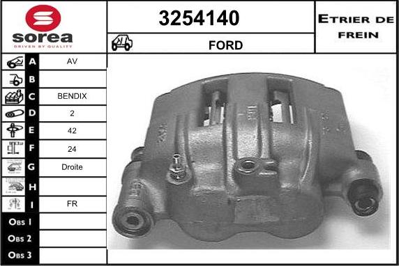 Sera 3254140 - Спирачен апарат vvparts.bg