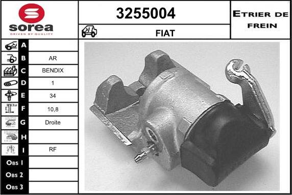 Sera 3255004 - Спирачен апарат vvparts.bg