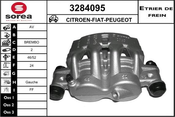 Sera 3284095 - Спирачен апарат vvparts.bg