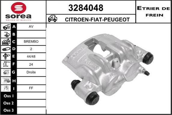 Sera 3284048 - Спирачен апарат vvparts.bg