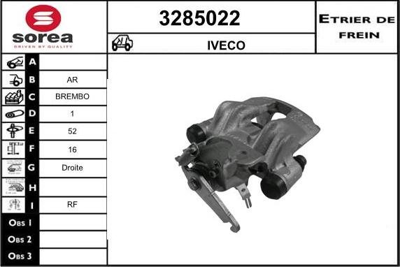 Sera 3285022 - Спирачен апарат vvparts.bg