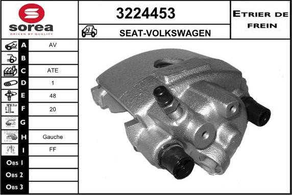 Sera 3224453 - Спирачен апарат vvparts.bg