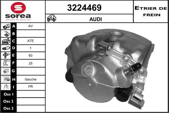 Sera 3224469 - Спирачен апарат vvparts.bg