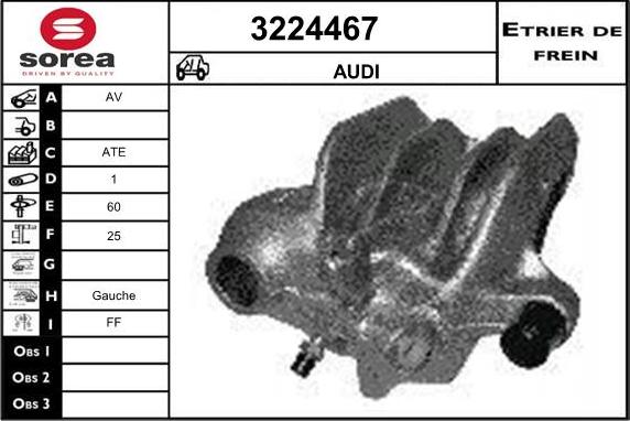 Sera 3224467 - Спирачен апарат vvparts.bg