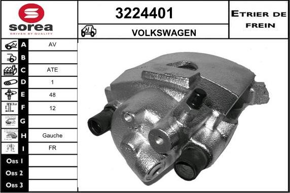 Sera 3224401 - Спирачен апарат vvparts.bg