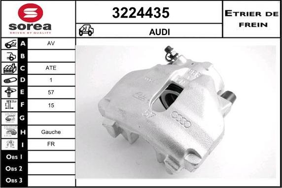 Sera 3224435 - Спирачен апарат vvparts.bg