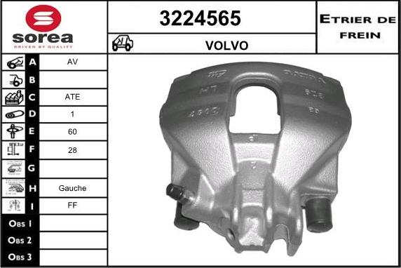 Sera 3224565 - Спирачен апарат vvparts.bg