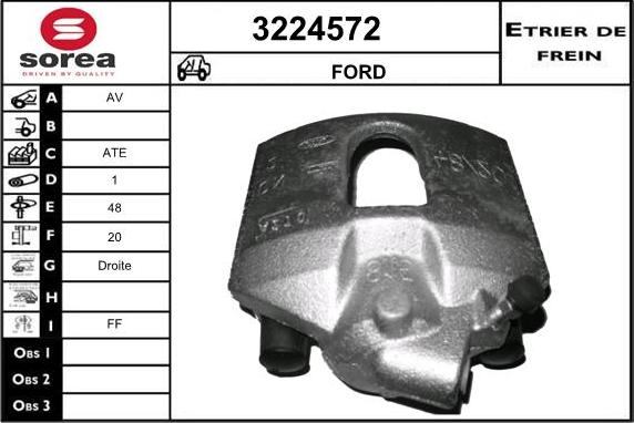 Sera 3224572 - Спирачен апарат vvparts.bg