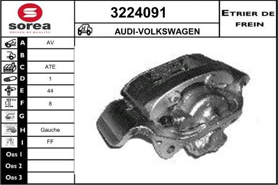 Sera 3224091 - Спирачен апарат vvparts.bg