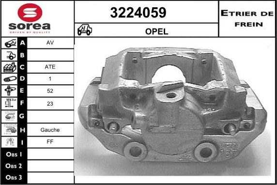 Sera 3224059 - Спирачен апарат vvparts.bg