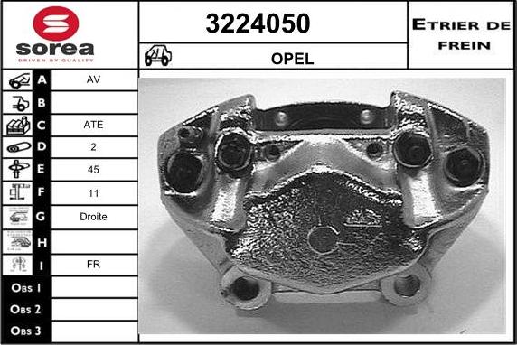 Sera 3224050 - Спирачен апарат vvparts.bg